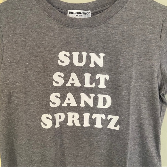 NWT Sun Salt Sun Spritz Tee Size XS - Picture 3 of 5